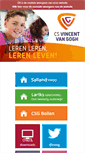 Mobile Screenshot of csvincentvangogh.nl